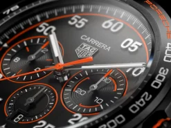 Outlet TAG Heuer Carrera Chronograph x Porsche Orange Racing