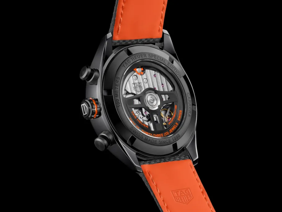 Outlet TAG Heuer Carrera Chronograph x Porsche Orange Racing