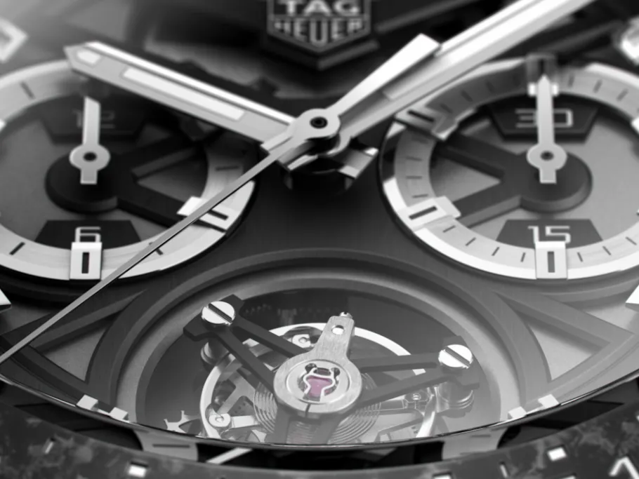 Hot TAG Heuer CARRERA Chronograph Tourbillon