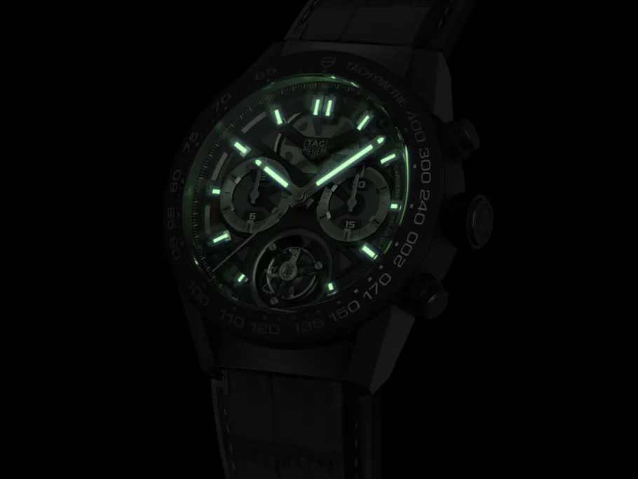 Flash Sale TAG Heuer CARRERA Chronograph Tourbillon