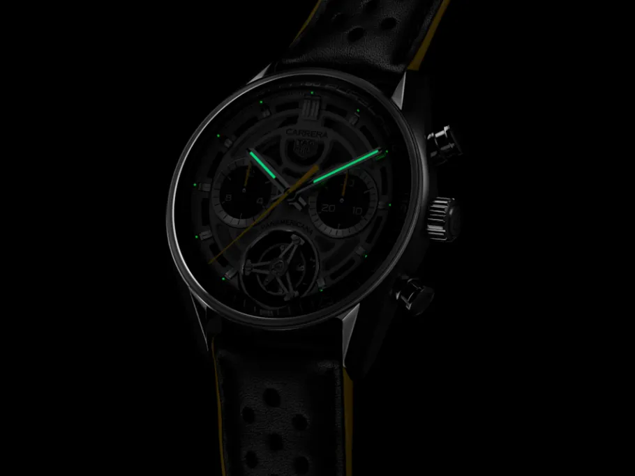 Sale TAG Heuer Carrera Chronograph Tourbillon x Porsche Panamericana
