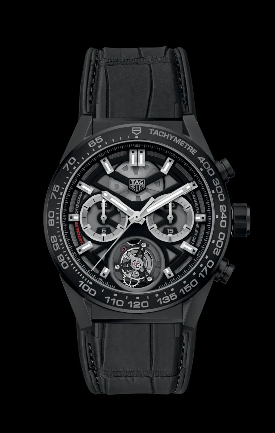 Flash Sale TAG Heuer CARRERA Chronograph Tourbillon