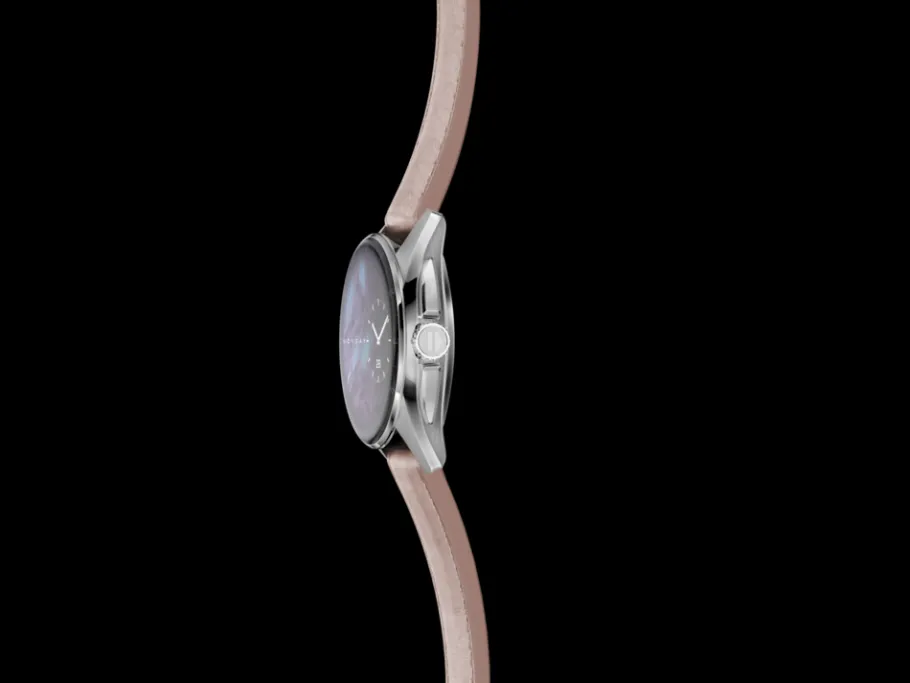 Best Sale TAG Heuer Connected Calibre E4 Metallic Pink Leather Edition